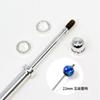 Sea drop Hairpin Hairpin Parts Metal Single Piece 1 Piece 3 Pieces 5 Pieces 10 Pieces 15cm Silver with Spacer Simple Accessory Dragon Ball Handmade