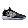 Nike Детские кроссовки Team Hustle D9 GS Black Light Thistle белые AQ4224-009