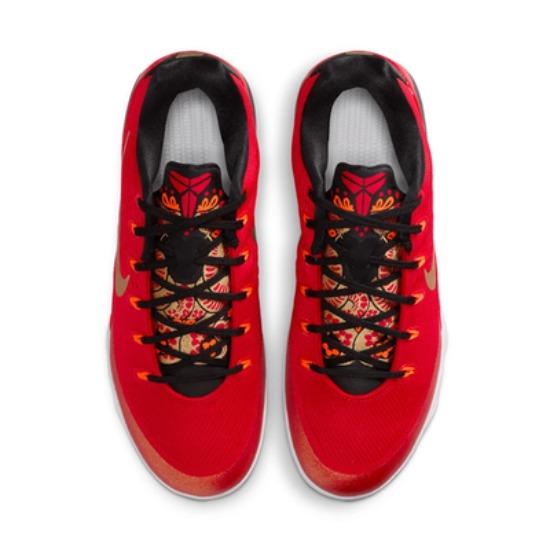 Nike Kobe 9 Low Protro EM "China" Легкие Удобные Дышащие Отзывчивые Сцепление Низкие Баскетбольные Кроссовки Мужские Красный Черный IH1400 600