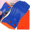 Car Wrap Sticker Squeegee Two Cutting Plastic Razor Blade Label Clean Razor Glue Remover Car Window Glass Clean Scraper