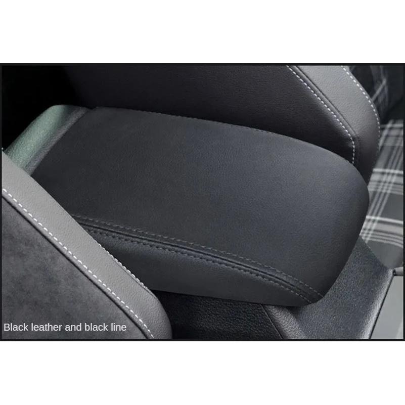 New PU Leather Car Armrest Box Center Console Lid Armrest Cover Car Accessories For VW Volkswagen Golf 7 MK7 2012 -2019