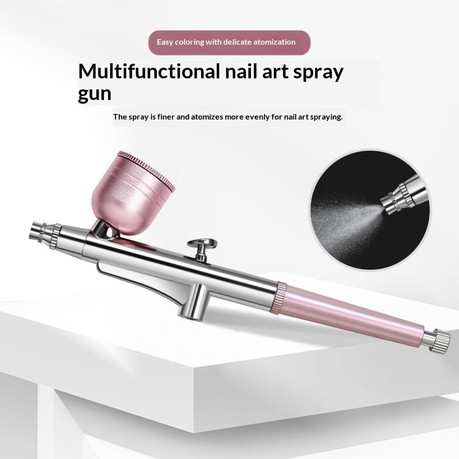 Cordless Airbrush Pen 0.3mm Nozzle Fine Atomization Oxygen Injection Tool for Skincare On The Go