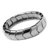 Unisex Weight Loss Octagon Geometry Black Stone Magnetic Therapy Bracelet Health Care Magnetic Hematite Stretch Bracelets