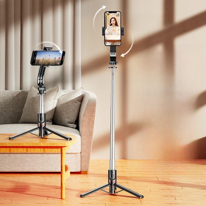 Селфи-палка CYKE Bluetooth со встроенным штативом и подсветкой