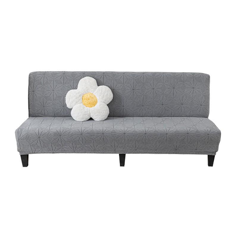 Stretch Sofa Cover Armless Couch Protector Universal Fit Living Room Bedroom