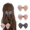 Ladies Ribbon Hair Clips Alloy Spring Clips Plate Hair Grab Clips Daily Hair Clips Ladies Fashion Hair Accessories