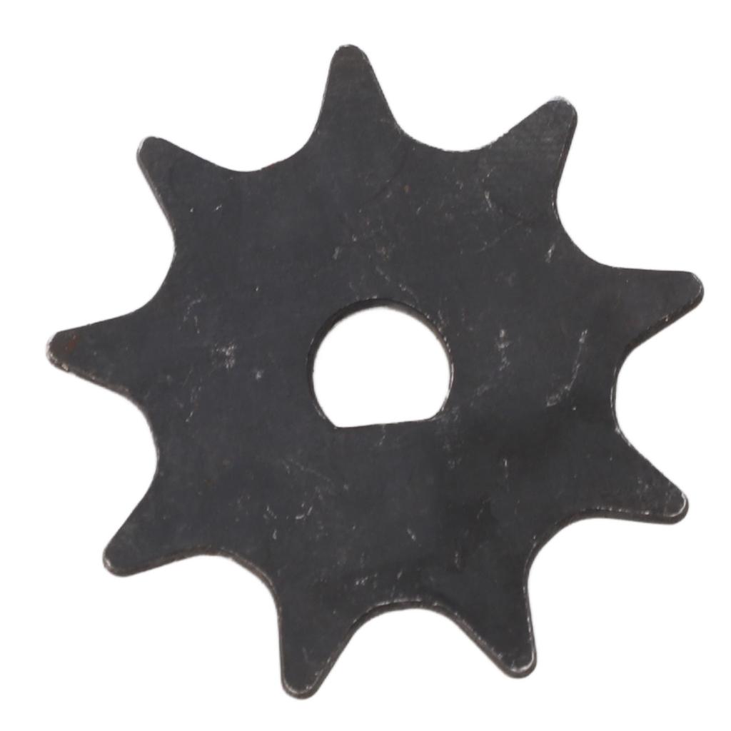 3 Pcs 410 9T Chain Sprocket Steel D Hole High Speed Motor Sprocket Chain Wheel for MY1016 MY1025