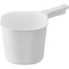 Tower Magnetic Bucket, White, Approx. W16.5 X D28 X H13cm, Floating Wall Storage, 3607