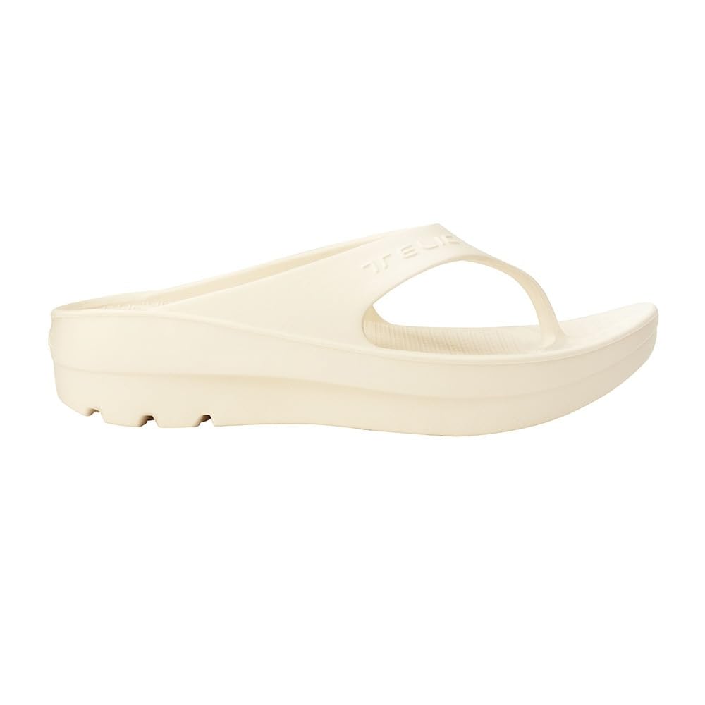 Teric Thong Authentic Japanese Comfortable and Recommended by Shimokitazawa Thick Sizes W-FLIPFLOP Sandals, Product, Relaxed, Hospital, Sole, White,