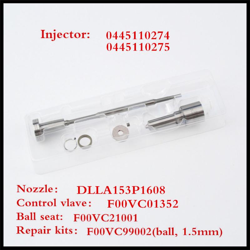 Auto Parts Diesel Common Rail fuel Injector 0445110250, 0445110256, 0445110273, 0445110274, 0445110275, 0445110279, 0445110186