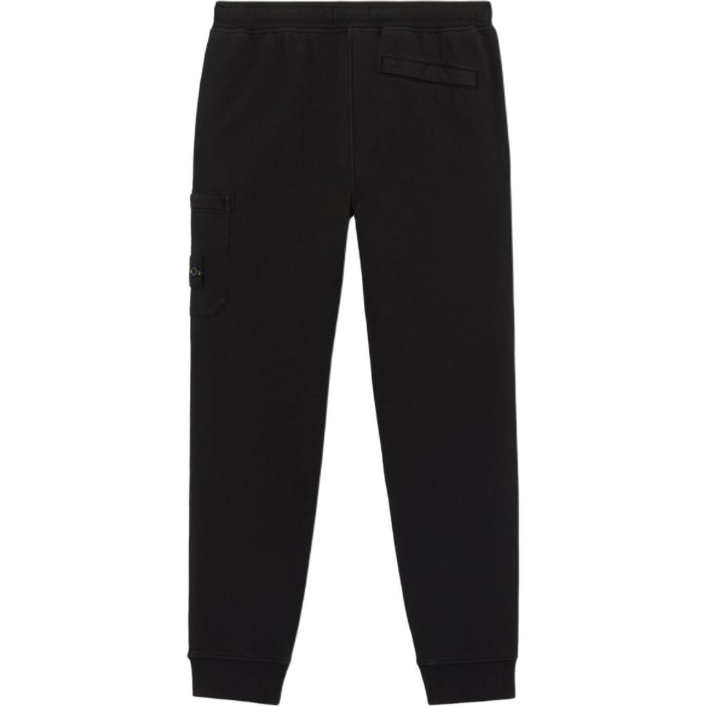 STONE ISLAND Logo Drawstring Slim Fit Tapered Knit Joggers Men Joggers K2S1562000-10S0051-V0029