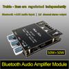 ZK-502T TPA3116D2 Bluetooth 5.0 Плата усилителя 50 Вт×2 Стерео Аудио Усилитель 2.0 Канала с Независимой Регулировкой Тона Высокомощный Модуль Усилителя Низких Частот