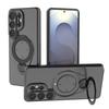 Samsung S26 Ultra 360 Кольцо Щит Мягкий Защитный Чехол - Противоударный, Совместимый с Автомобильным Кольцом