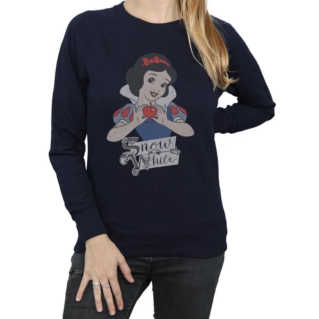 Disney Princess Womens/Ladies Snow White Apple Sweatshirt