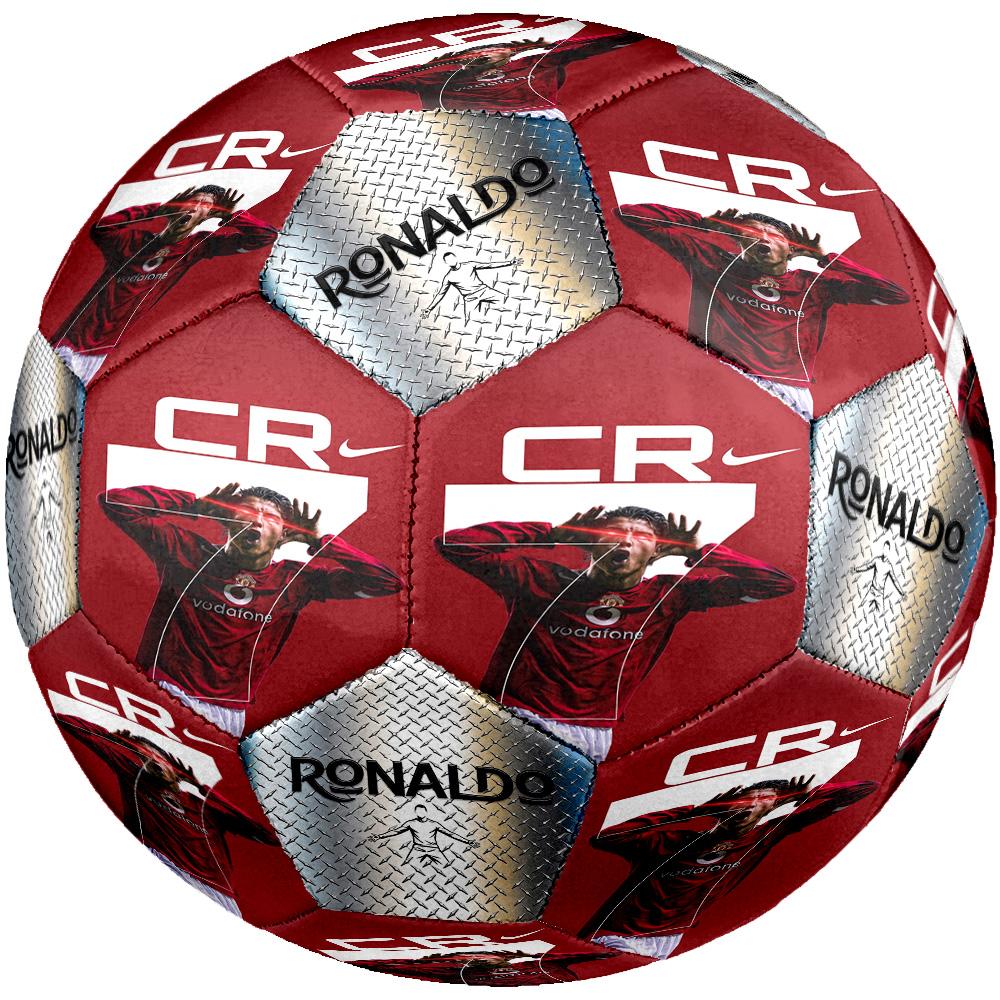 Ronaldo's Kingdom Manchester United Size 5 Football Machine Sewn Indoor/Outdoor Universal Football Sports Enthusiast Gifts Distinctive Home Decor And