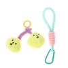 1Pc Cute Plush Cherry Keychains Funny Expression Car Keys Keychains Korean Style