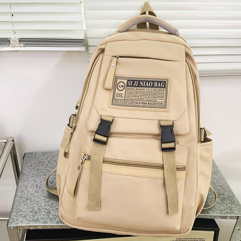 Рюкзак бордового цвета для девочки-ученицы начальной школы, студентки колледжа, ученика старшей школы, ученика средней школы