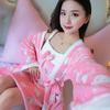 Warm Flannel Robe Set Winter Floral Robe Thicken Sexy Nightgowns Bathrobe Women Pajamas Bath Flannel Robe Sleepwear