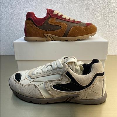 Женская обувь Dexun кроссовки на плоской подошве женская обувь из натуральной кожи цвет подходящего размера женская обувь