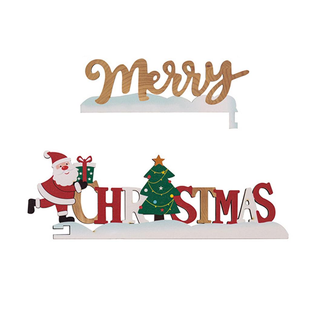 Красочный Рождественский Декор для Дверного Проема, Окна, Санта, Олень, Рождественская Тематика, Настенные Подвесные Таблички, Декор для Угла Двери