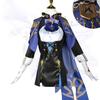 Genshin Impact Clorinde Cosplay Costume Set - Fontaine Edition