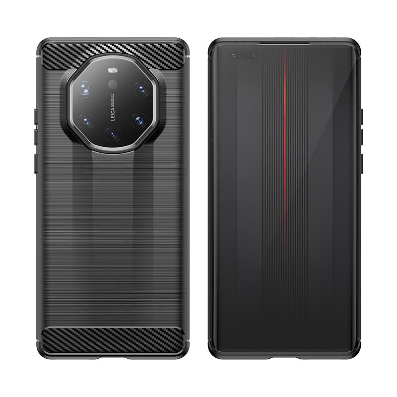 Shock Resistant Protective Phone Case For HUAWEI Mate 40 RS Porsche Design Soft Silicone TPU Back Cover Phone Cases
