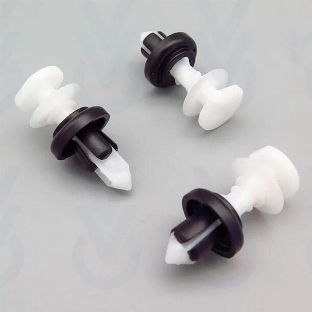 10 шт. 91561-SJD-003 Верхние клипсы накладки стойки лобового стекла для Honda