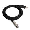 USB To XLR Female Adapter Cable 3 Meters with Recording Function for Gaming Equipment Host