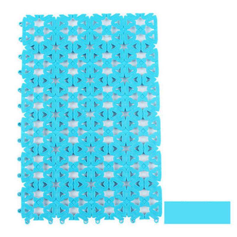 Сращиваемый пластиковый коврик в клетку для собак, кошек, кроликов, дизайн с полыми отверстиями, противоскользящий коврик для кошачьих туалетов