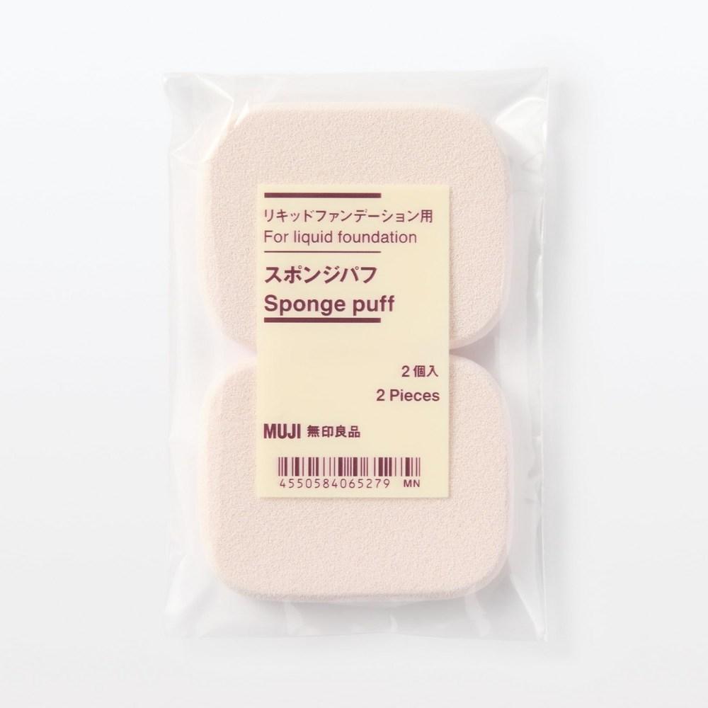 2 спонжа для жидкой основы MUJI OGB72A4S