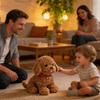 Plush Robot Puppy Interactive Animal Toy Robotic Puppy Dog Realistic for Boys Girls Family Friends Youth Teens Birthday