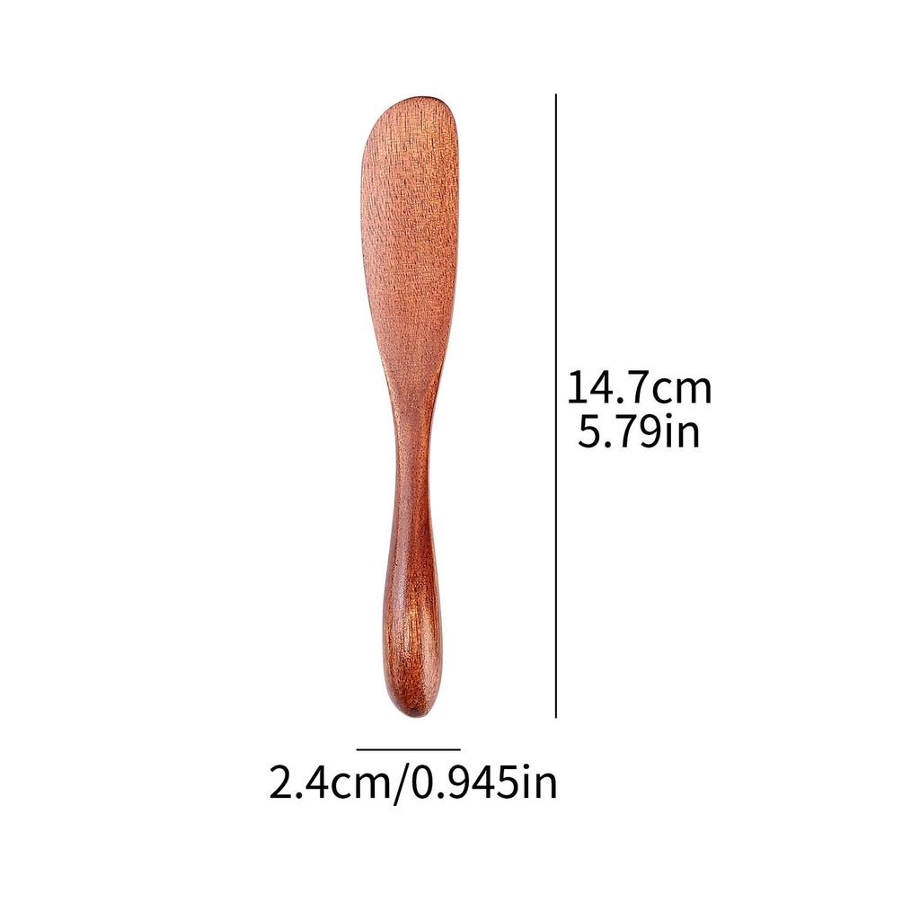 1/10pcs Butter Scraper Cutter Wood Cheese Cutter Multipurpose Bread Jam Chocolate Cream Spreaders Wipe Portable Kitchen Gadget 6