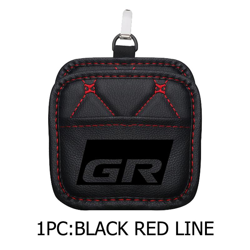 For Toyota Car Sundries Box Dashboard Organize Air Vent Storage Bag Hanging Box GRsport Hilux Aygo Yaris Corolla Rav4 CHR Auris