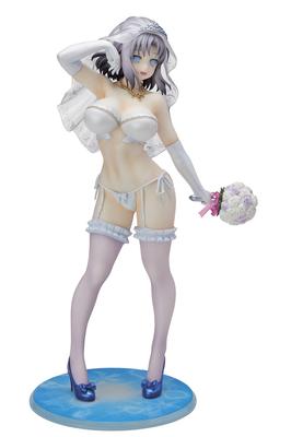 Gokubi Girls Супер Премиум Senran Kagura New Wave G Burst Юми Свадебное Кружевное Белье Переиздание Масштаб ПВХ АБС Раскрашенная Полностью Собранная Фигурка Вер. 1/6 и