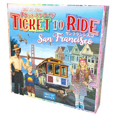 Билет на настольную игру Ride San Francisco