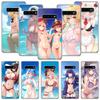 Genshin Impact Hentai Sexy Girl Phone Case For Samsung Galaxy S20 Fe S10 Plus S21 S22 S23 Ultra S10e S9 S8 S7 Edge Fundas Cover