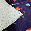 Cartoon Space Universe Planet Carpet For Children Soft Flannel Kids Play Mat Boys Girl Room Mat Bedroom Bedside Carpet Floor Rug 
