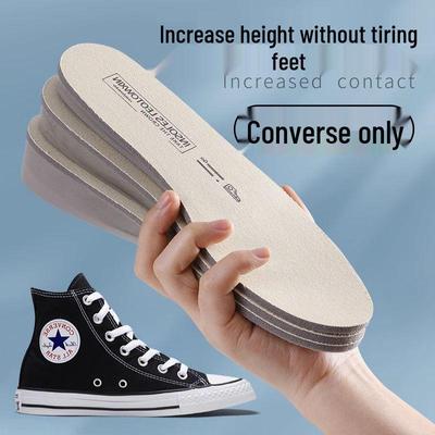 Кеды Стельки: Увеличивающие рост, Поддержка свода стопы, Устойчивые к запаху, Амортизирующие для мужчин и женщин