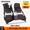 Автомобильные коврики для пола для BENZ GL class X166 2013 2014 2015 2016 автомобильные подкладки для ног автомобильный ковер крышка аксессуары для интерьера
