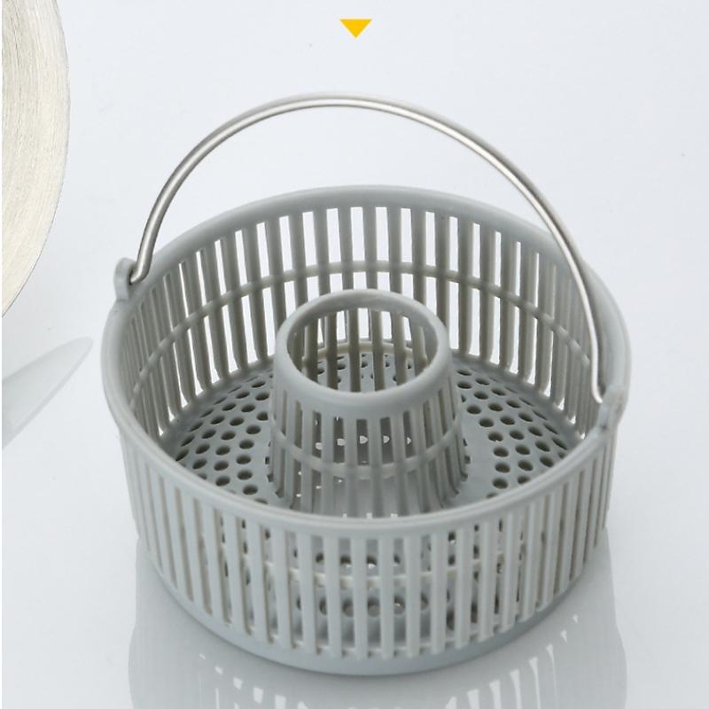 Пресс-дизайн ABS кухонный фильтр для мойки 304 нержавеющая сталь корзина сито для сушки пищевого шлака пробка для мойки воды новые гаджеты