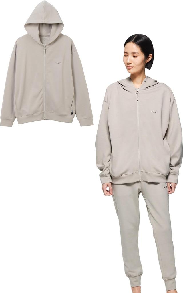 Store Sixpad Recovery Recovery Wear Limited Set MTG MTG General Medical Device Fatigue Recovery Blood Circulation Promotion Roomwear Zip Hoodie