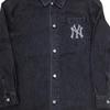 Новые джинсовые куртки MLB New York Yankees Унисекс Черный 3ADRB0341-50BKS