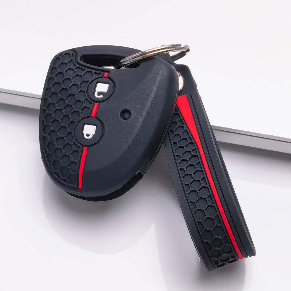 Чехол для ключа для Toyota Hilux Yaris Corolla Rav4 Vigo Vitz Echo Classic с брелоком Защита от царапин Ударопрочная защита Мягкая текстура захвата