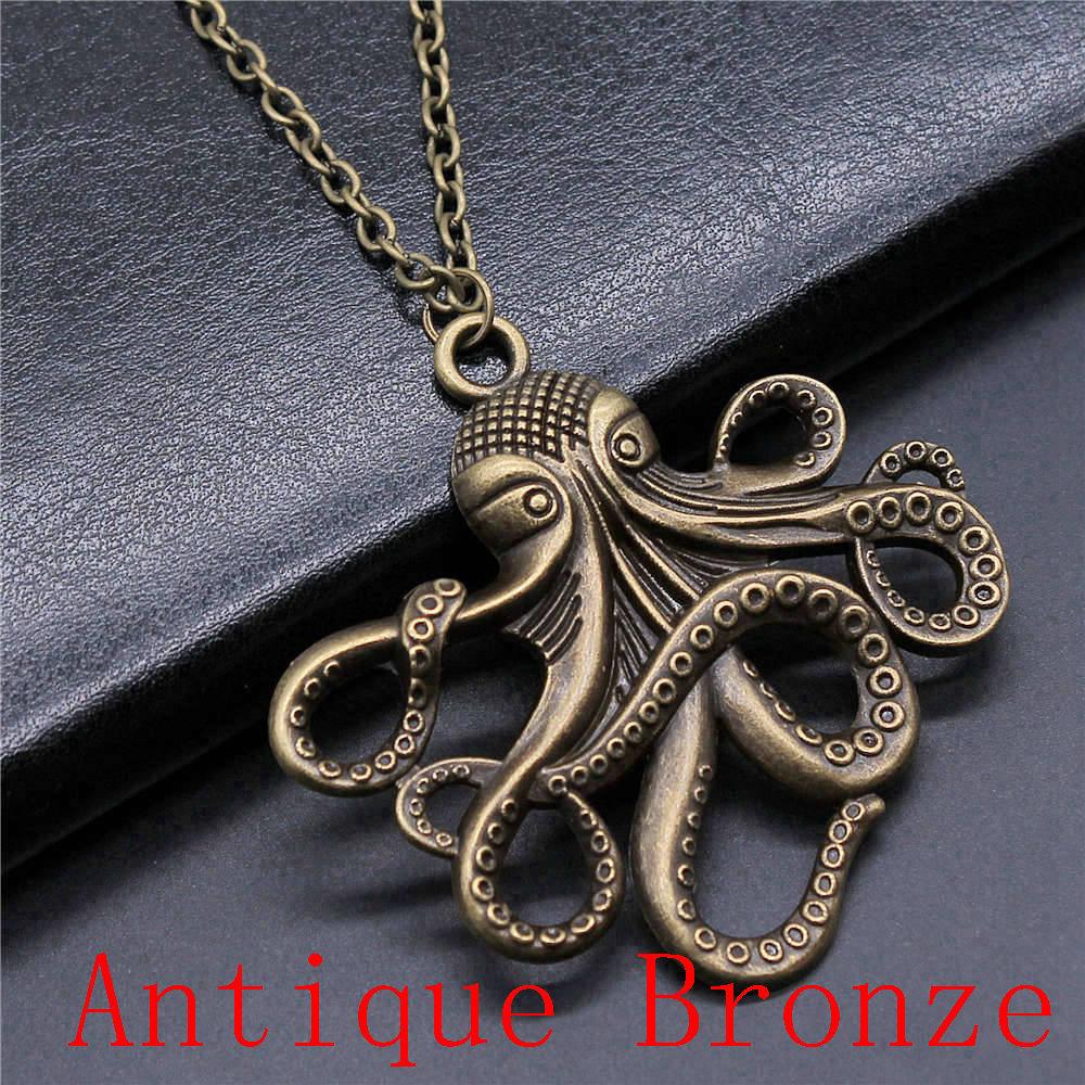 Mermaid Ocean Pendant Necklaces Necklace With Chain For Women DIY Jewelry Making Findings