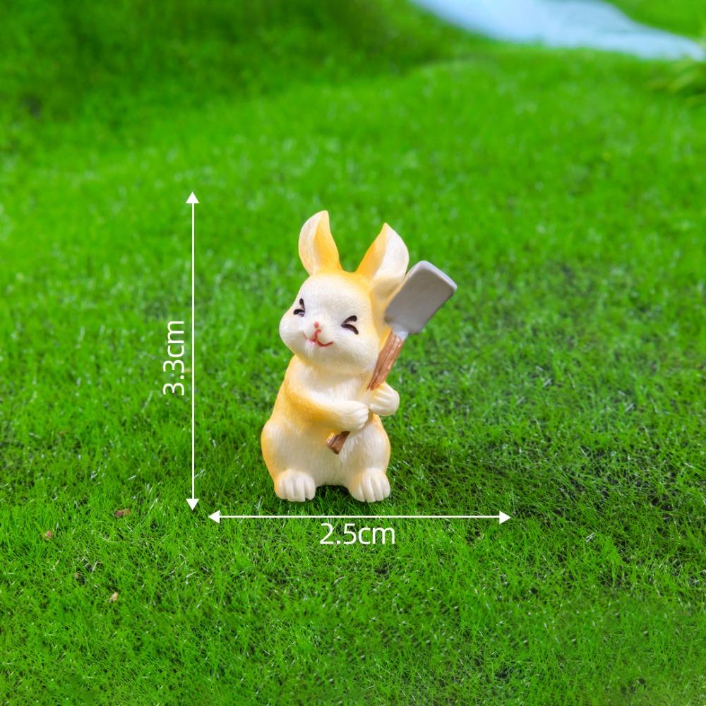 Farm Desktop Small Ornaments Rabbit Accessories Cute DIY Landscape Decoration