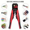 1Pc Multifunctional Wire Stripper Cable Clipper Crimping Pliers Quick Stripping Wire Pliers Electrical Tool for Stripping Wires
