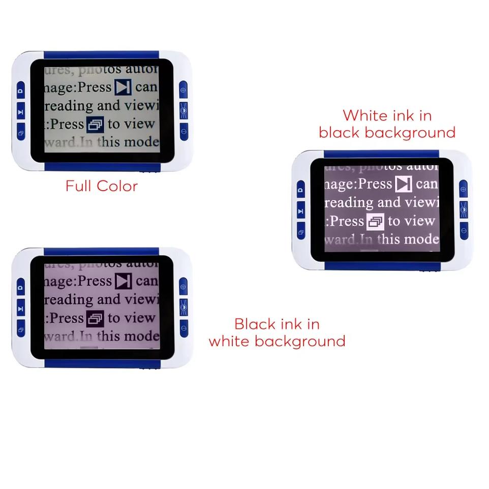 Электронная цифровая лупа для чтения 2-32X 3,5" цветной ЖК-дисплей для слабого зрения, помощь при чтении, лупа electronicique vergrotglas EU Plug