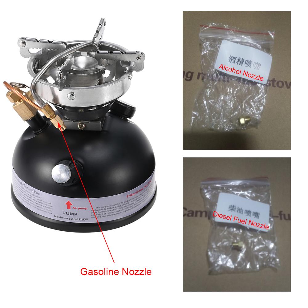 Портативная уличная мини-бензиновая плита для кемпинга, жидкое топливо, спиртовая дизельная масляная плита