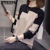 Women's Sweater O-Neck Long Sleeve Pullovers Autumn Winter Basic Jumper Knitwear Warm Female Clothing