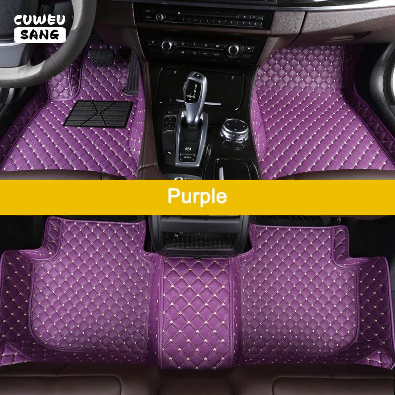 CUWEUSANG Custom Car Floor Mats For Lexus IS IS200 IS200C IS250 IS300 IS300h IS350 IS500 Auto Carpets Foot Coche Accessoriessor